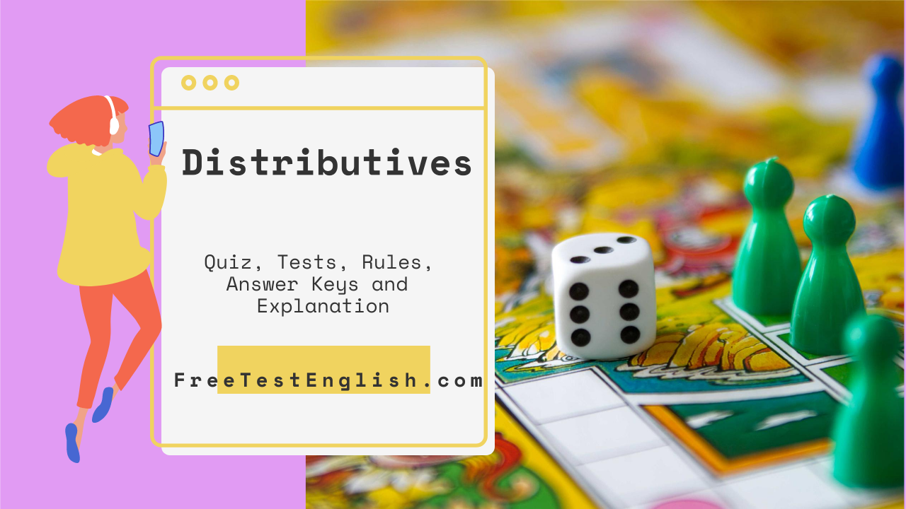 Distributive Quiz, rules and explanation