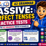 Passive: Perfect Tenses Practice Tests with A2 Grammar Rules & Examples