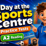 A Day at the Sports Centre A2 Reading Practice Tests Rules & Examples