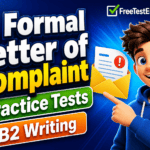 A Formal Letter of Complaint B2 Writing Practice Tests Rules & Examples