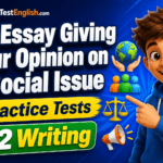 An Essay Giving Your Opinion on a Social Issue B2 Writing Practice Tests Rules & Examples