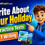 Write About Your Holiday A1 Writing Practice Tests Rules & Examples