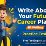 Write About Your Future Career Plans B1 Writing Practice Tests Rules & Examples